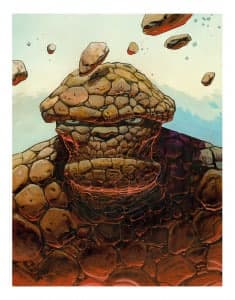 Taxatie Tekeningen – Moebius, Originele Tekeningen Formaat Druif, Vette Pastel — 2
