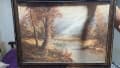 Taxatie van de Schilderij van de kunstenaar P.Lande – 70x90cm – 200g.