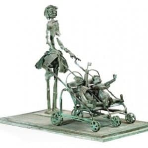 Sculptuur Brons Louis Cane: expertise en taxatie
