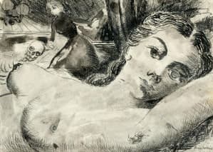 Tekening Paul Delvaux: gratis taxatie Tekening Paul Delvaux: gratis taxatie