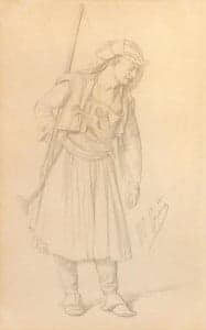 Tekening van Jean-Léon Gérôme: gratis taxatie Tekening van Jean-Léon Gérôme: gratis taxatie