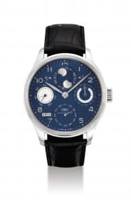 Portuguese IWC horloge : gratis taxatie