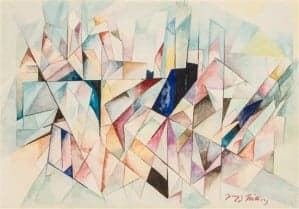 Tekening Jacques Villon: expertise en taxatie Tekening Jacques Villon: expertise en taxatie