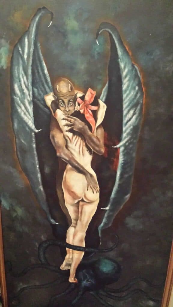 Schilderij thema incubatie