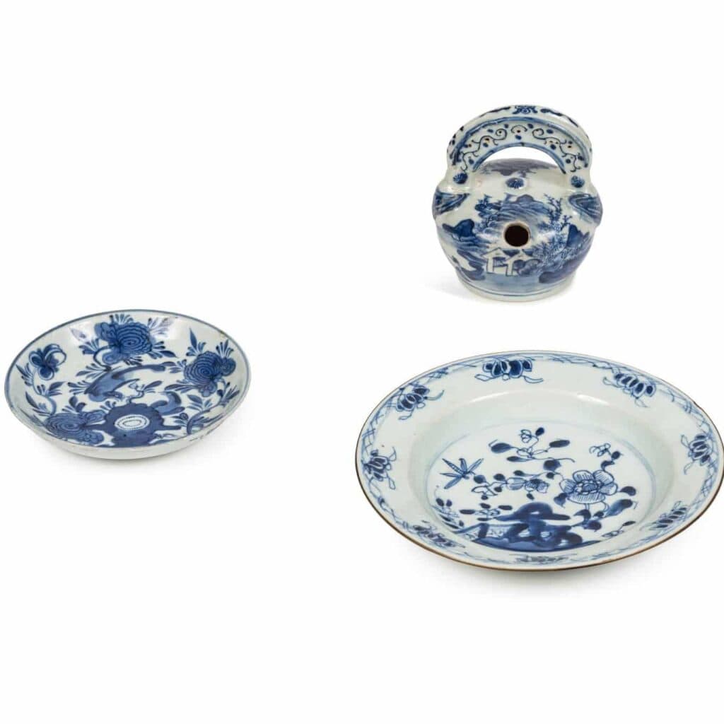 Taxatie gratis blauw-wit porselein