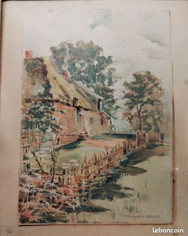 Taxatie van de waarde van de aquarel van pgarnier – Expertise en tarieven voor kunstwerken