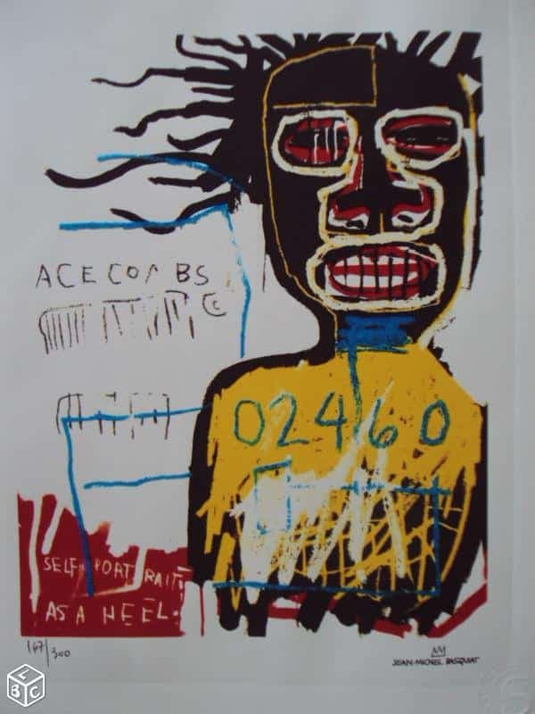 Ontdek de taxatie van een lithografie van Jean-Michel Basquiat