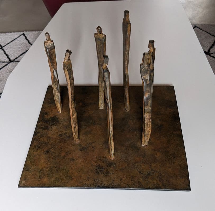 Taxatie van de waarde van de unieke sculptuur “Evasion” uit 2006 door de Franse kunstenaar Laurence Bonnel, verworven in 2008