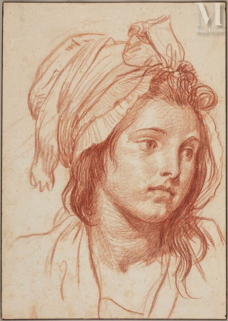 Tekening van Jean-Baptiste Greuze: expertise en taxatie