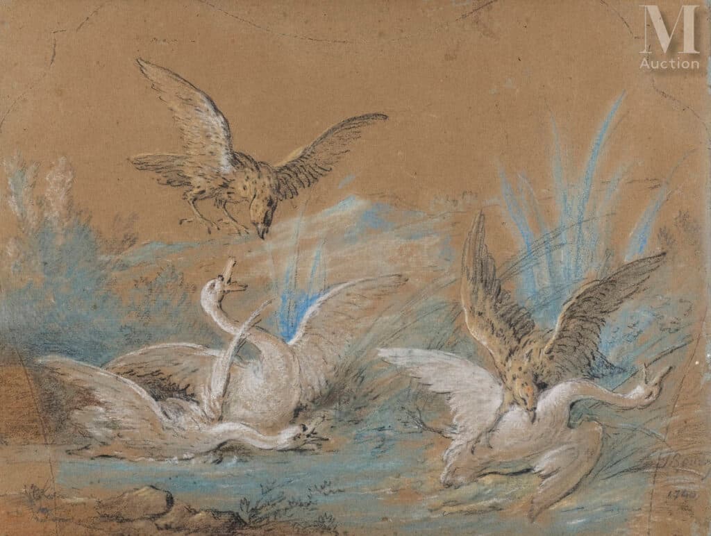 Tekening van Jean-Baptiste Oudry: gratis taxatie