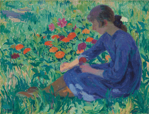 Schilderij Blanche Augustine Camus Schilderij Blanche Augustine Camus