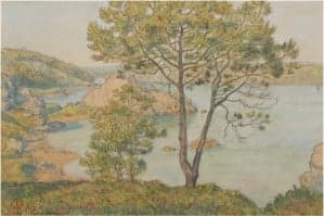 Aquarel Henri Rivière Aquarel Henri Rivière