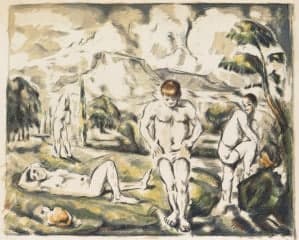 Baigneurs Paul Cézanne : expertise en taxatie Baigneurs Paul Cézanne : expertise en taxatie