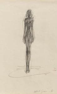 Tekening Alberto Giacometti: gratis taxatie Tekening Alberto Giacometti: gratis taxatie