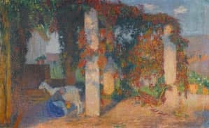 Schilderij Labastide-du-Vert en Marquayrol Henri Martin: expertise en taxatie Schilderij Labastide-du-Vert en Marquayrol Henri Martin: expertise en taxatie