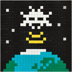Origineel Mosaïek Invader: expertise en taxatie Origineel Mosaïek Invader: expertise en taxatie