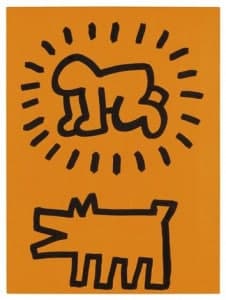 Tekening in Stift van Keith Haring: expertise en taxatie Tekening in Stift van Keith Haring: expertise en taxatie