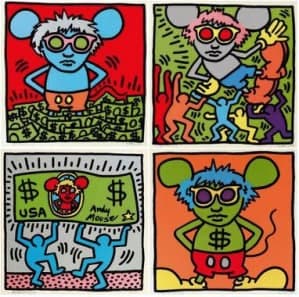 Lithografie Zeefdruk Keith Haring: expertise en taxatie Lithografie Zeefdruk Keith Haring: expertise en taxatie