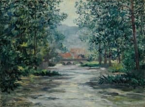 Schilderij Landschap Maxime Maufra : expertise en taxatie Schilderij Landschap Maxime Maufra : expertise en taxatie
