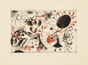 Gravure Lithografie Joan Miró : expertise en taxatie Gravure Lithografie Joan Miró : expertise en taxatie