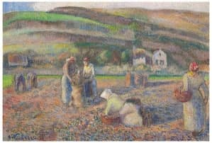 Tekening Camille Pissarro: expertise en taxatie Tekening Camille Pissarro: expertise en taxatie