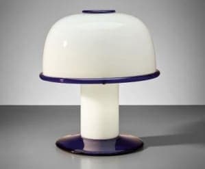 Lamp Ettore Sottsass : expertise en taxatie Lamp Ettore Sottsass : expertise en taxatie