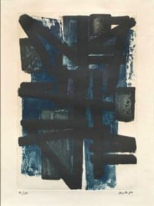 Lithografie Gravure Pierre Soulages: expertise en taxatie op de kunstmarkt Lithografie Gravure Pierre Soulages: expertise en taxatie op de kunstmarkt