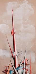 Tekening Yves Tanguy: expertise en taxatie Tekening Yves Tanguy: expertise en taxatie