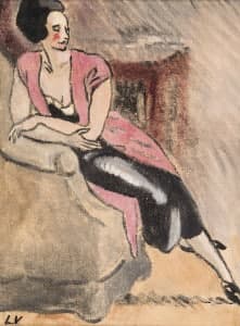 Tekening Louis Valtat: gratis taxatie Tekening Louis Valtat: gratis taxatie