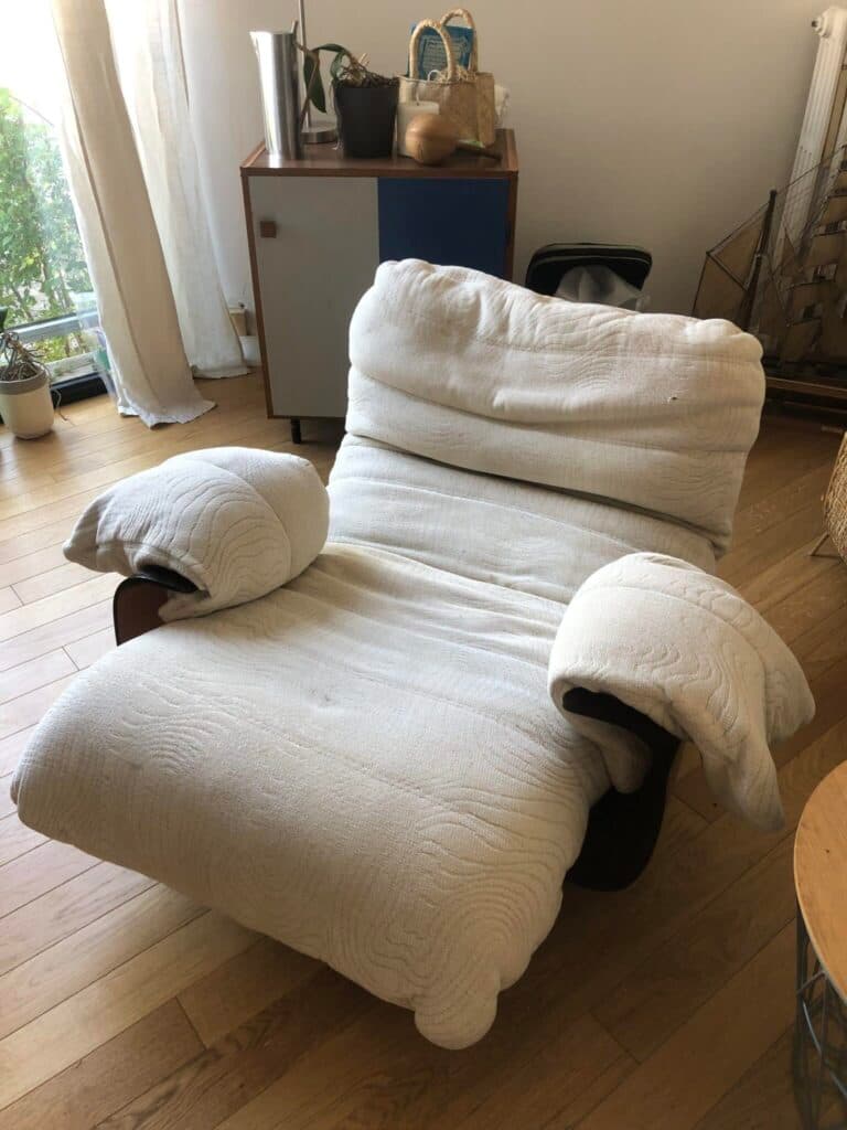 Taxatie van de prijs van het Kunstwerk Design van de Fauteuil Marsala Michel Duraroy voor de Ligne Roset – Vintage in zijn Oorspronkelijke Staat Taxatie van de prijs van het Kunstwerk Design van de Fauteuil Marsala Michel Duraroy voor de Ligne Roset – Vintage in zijn Oorspronkelijke Staat