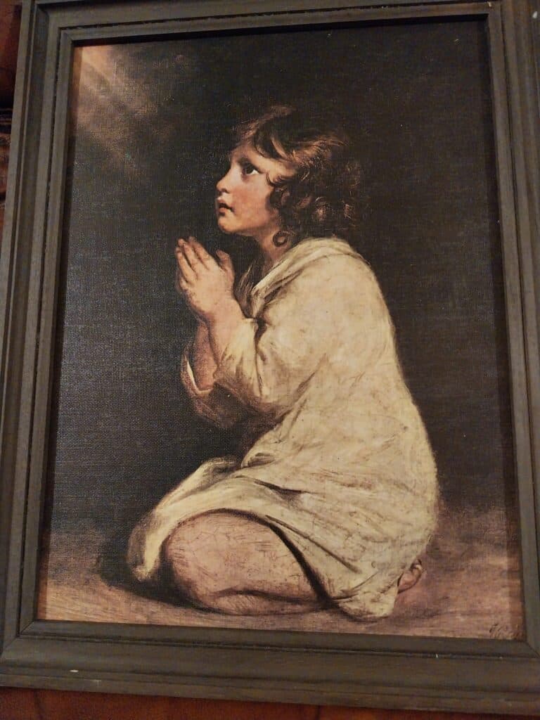 Taxatie van de Pastel van het Kind Samuel in Zeer Goede Staat voor de Kunstmarkt.