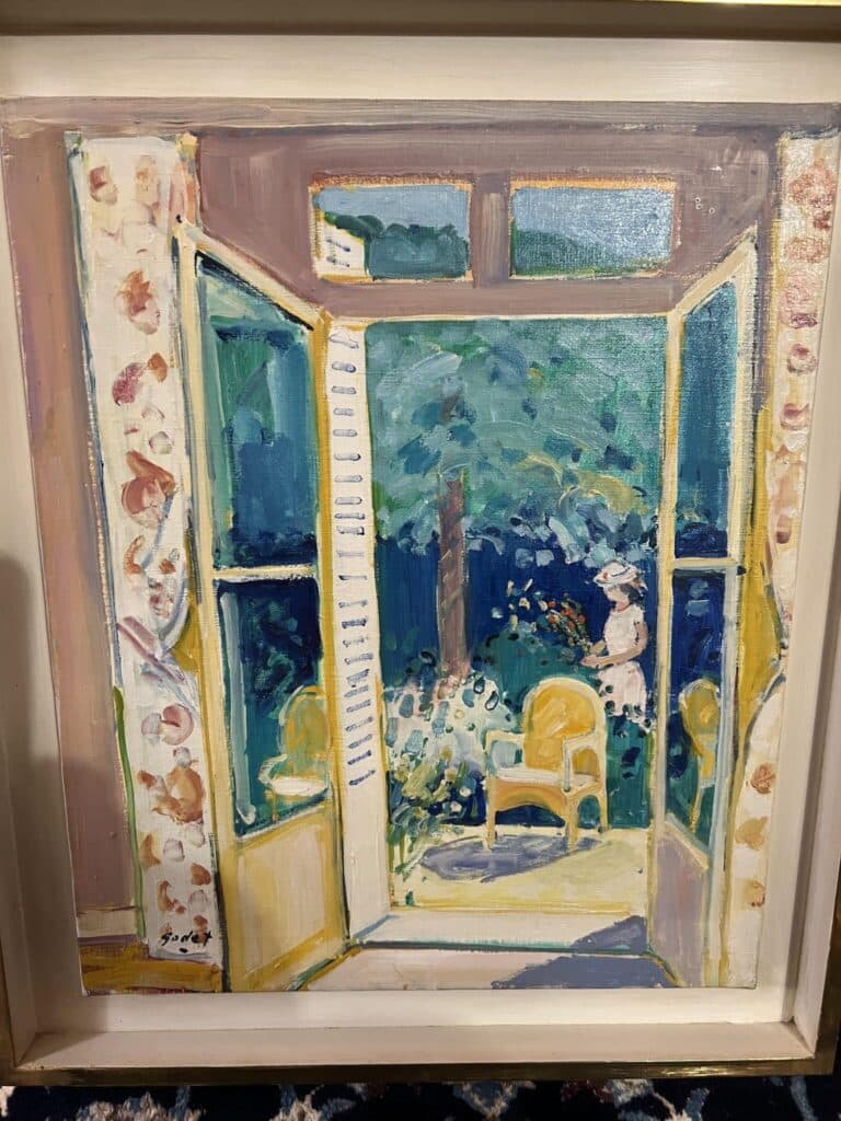 Taxatie van de waarde van de schilderij “Godet” in goede algemene staat voor de categorie kunstwerken. Taxatie van de waarde van de schilderij “Godet” in goede algemene staat voor de categorie kunstwerken.