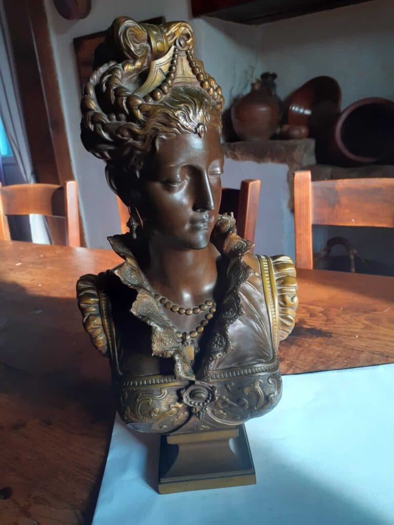 Expertise en taxatie van een bronzen buste F. Barbedienne Expertise en taxatie van een bronzen buste F. Barbedienne