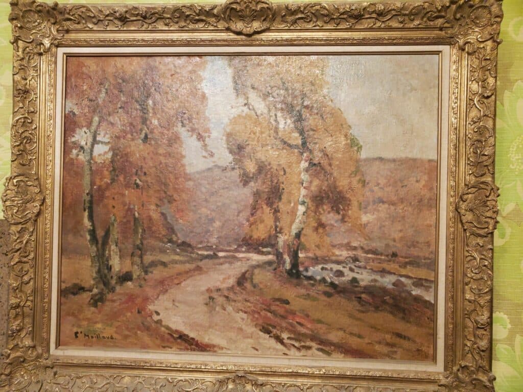 Taxatie van herfstschilderij door Fernand Maillaud Taxatie van herfstschilderij door Fernand Maillaud