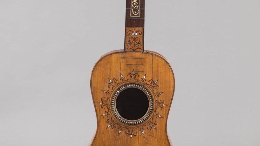 Oude gitaar
