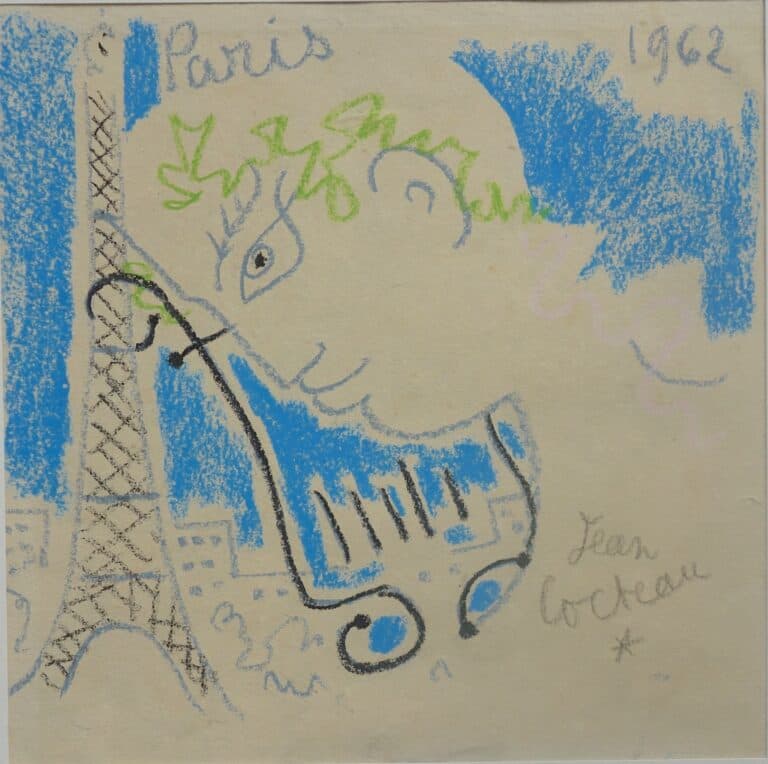 Tekening Jean Cocteau Tekening Jean Cocteau