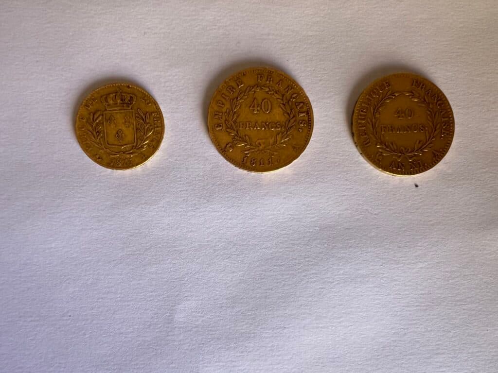 Taxatie van een Collectie Franse Gouden Munten Taxatie van een Collectie Franse Gouden Munten
