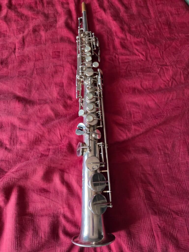 Taxatie van een Selmer Mark VI sopraansaxofoon uit 1959 in uitstekende staat zonder enige modificatie Taxatie van een Selmer Mark VI sopraansaxofoon uit 1959 in uitstekende staat zonder enige modificatie