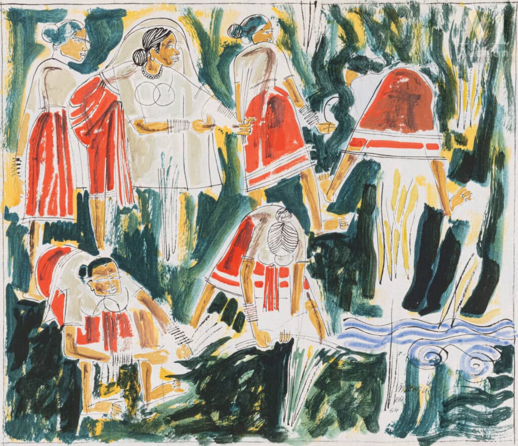 Indiase kunst: de gestileerde figuur (jaren 1950–1990) Indiase kunst: de gestileerde figuur (jaren 1950–1990)