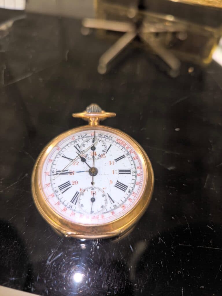 Evaluatie van de Waarde van een Zakhorloge van het Model ANCRE LIGNE DROITE 20 RUBIS Evaluatie van de Waarde van een Zakhorloge van het Model ANCRE LIGNE DROITE 20 RUBIS