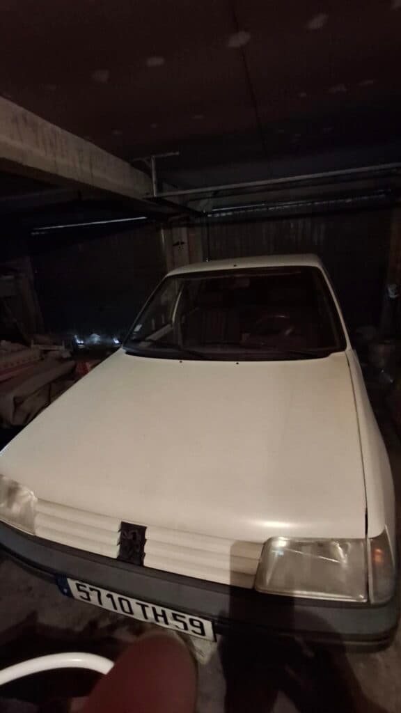 Taxatie van een Collectieauto Peugeot 205 wit, Model Color-Line uit 1991, in Goede Staat