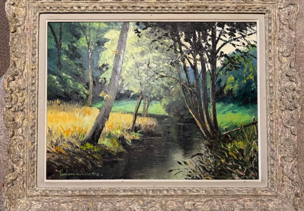 Taxatie van een authentiek schilderij gesigneerd door Paul Emile Pissarro, afmetingen 45×60 cm Taxatie van een authentiek schilderij gesigneerd door Paul Emile Pissarro, afmetingen 45×60 cm