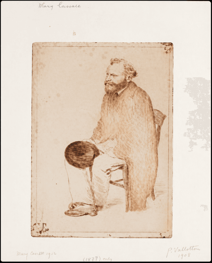 Gravure Edgar Degas : expertise en taxatie Gravure Edgar Degas : expertise en taxatie