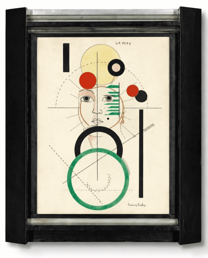 Dadaïstische compositie Francis Picabia: expertise en taxatie Dadaïstische compositie Francis Picabia: expertise en taxatie