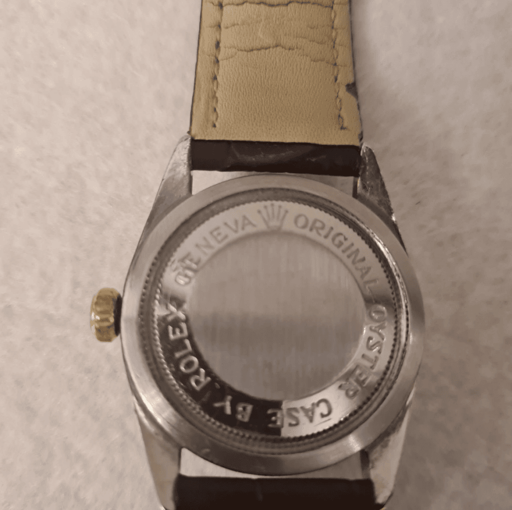 Taxatie van een Vintage Tudor Prince Oysterdate Horloge met Bruin Crocodilleder Imitatie Band Taxatie van een Vintage Tudor Prince Oysterdate Horloge met Bruin Crocodilleder Imitatie Band