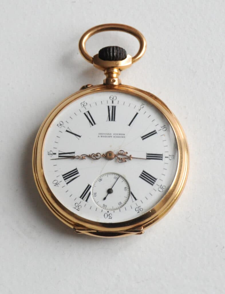 “Taxatie van een heren zakhorloge van 18-karaats goud uit het einde van de 19e eeuw tot het begin van de 20e eeuw”