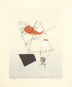 Gravure Yves Tanguy : gratis taxatie