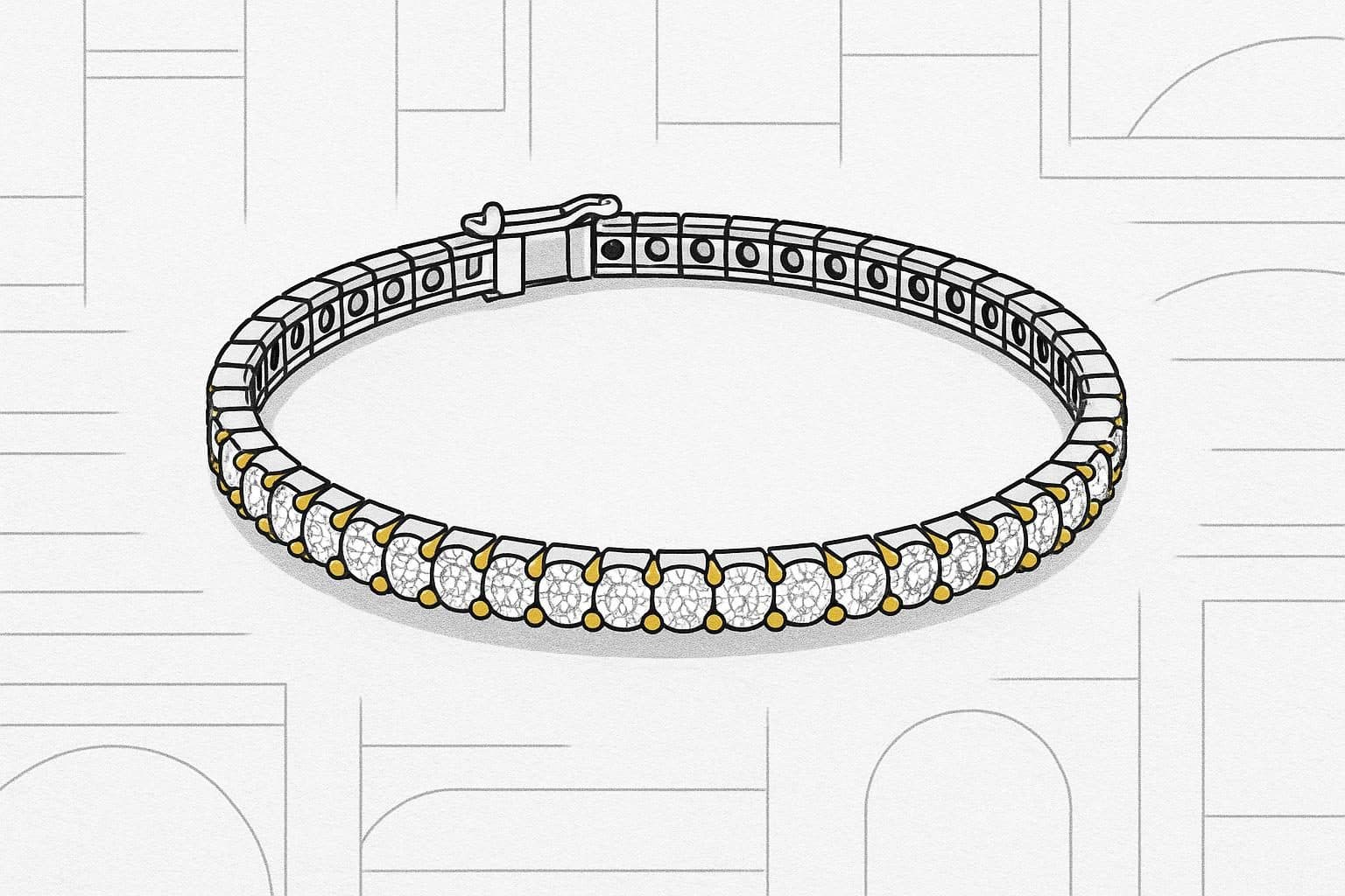 Diamanten armband Diamanten armband