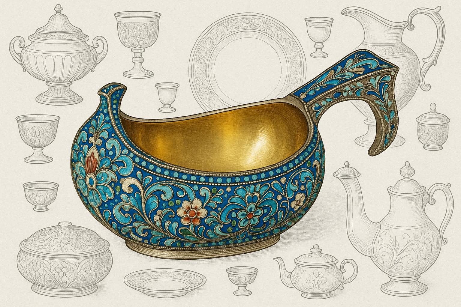 Russische zilverwerk Russische zilverwerk